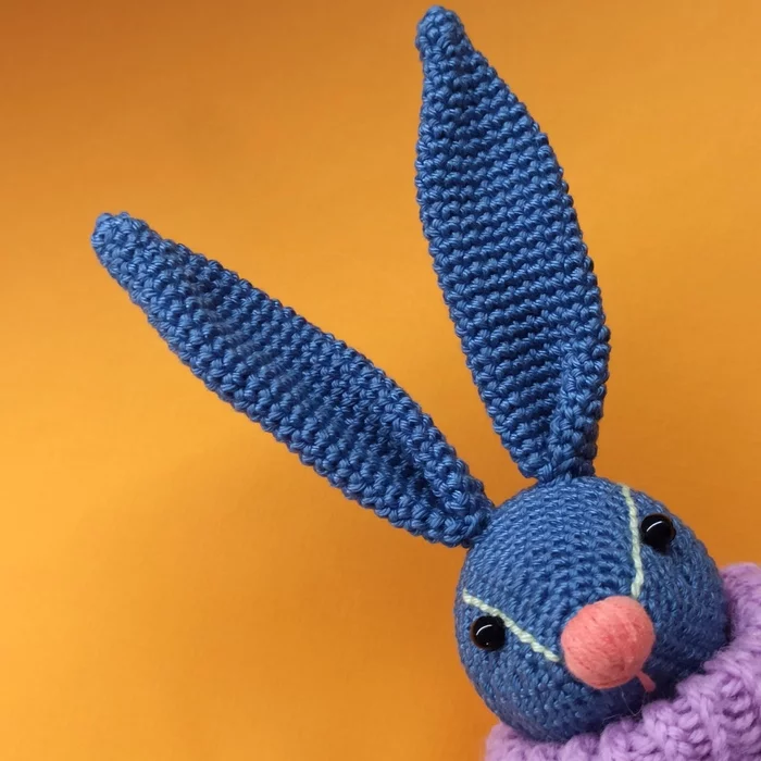 Hare Ron - My, Hobby, Knitting, Needlework without process, Longpost