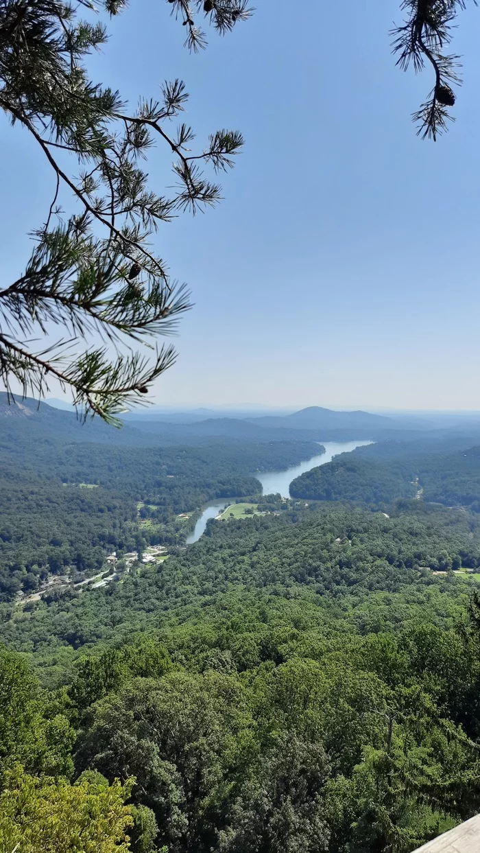 Chimney park - My, Mobile photography, USA, Waterfall, North Carolina, Longpost