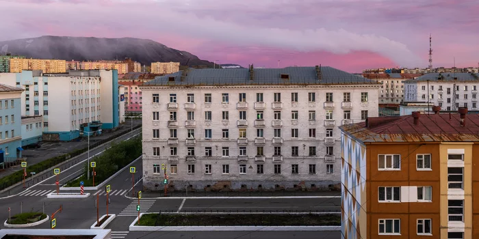 Colors of the northern city - My, Town, Norilsk, Krasnoyarsk region, Siberia, The photo, Landscape, North