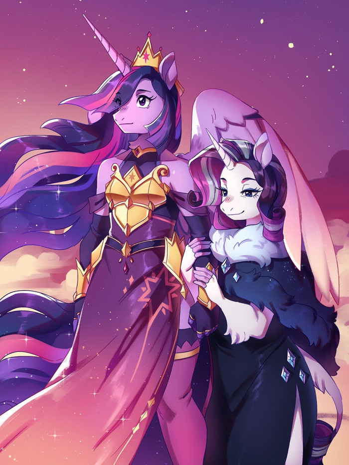  My Little Pony, Rarity, Twilight Sparkle, 