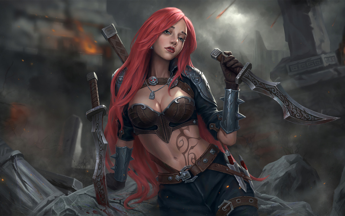 Katarina Katarina, League of Legends, , , , 