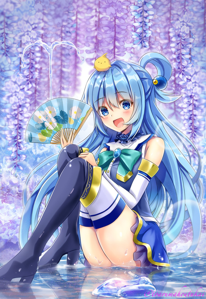     , Anime Art, Konosuba, Aqua