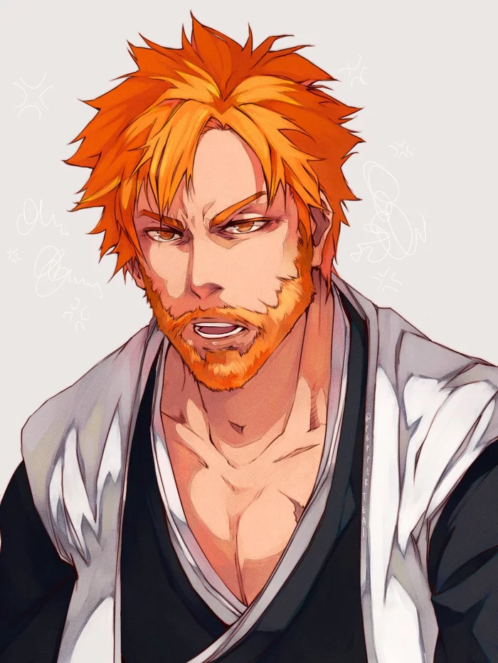 Капитан Ичиго Куросаки - Аниме, Anime Art, Bleach, Ичиго Куросаки, Kurosaki Ichigo