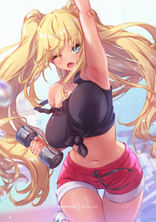 Anime Art - NSFW, Anime, Anime art, Sakura Hibiki, Danberu nan kiro moteru?