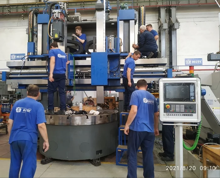 The Sedin plant celebrates its 110th anniversary with the release of new machines - Yuzts, Machine tool, Krasnodar, Machine, Mechanical engineering, Video, Longpost