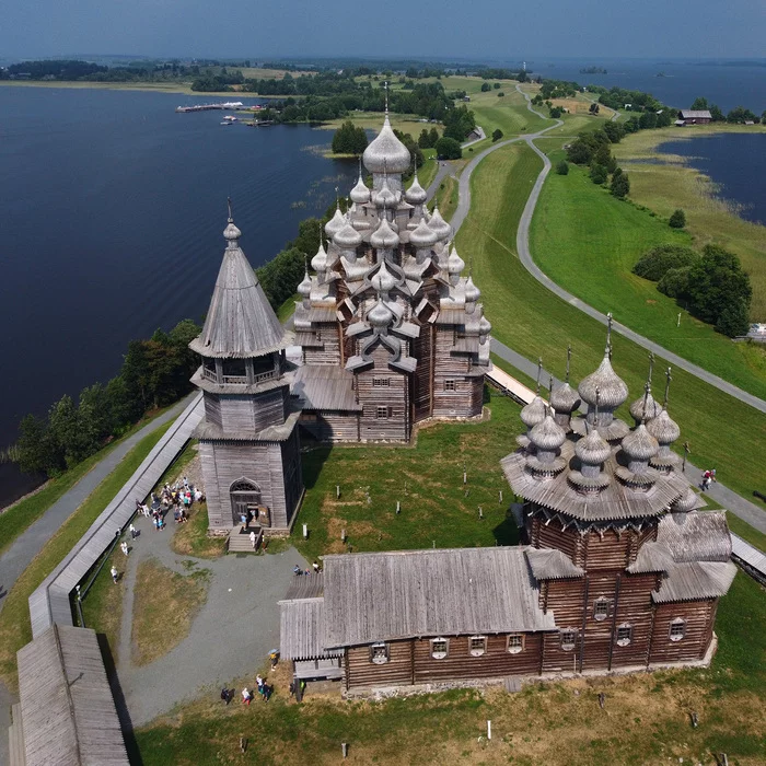 A little more Kizhi - My, Russia, Summer, The photo, Drone, Kizhi, Landscape, Aerial photography, Longpost