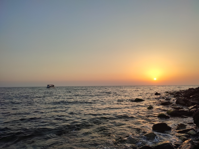 Закат. Хоста. Сейчас