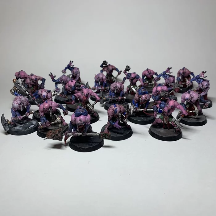 Genestealer cult: aberrants - My, Warhammer 40k, Wh miniatures, Kitbash, Genestealer Cults, Longpost