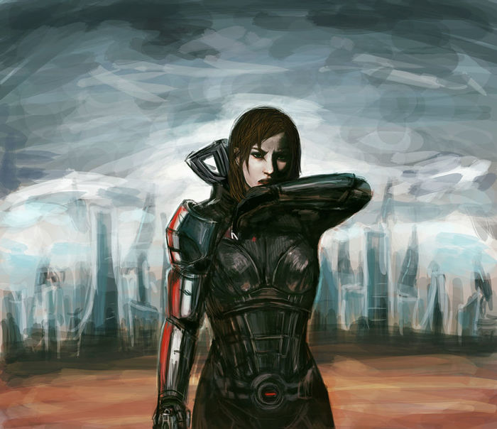Savior of the Galaxy- WIP Mass Effect, , 