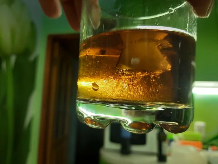 How ice melts rum - My, Rum, Photo on sneaker, Bacardi, Ice, Physics