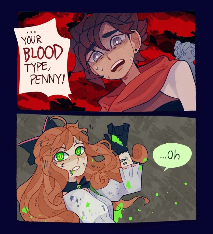 What  is your type? - Веб-комикс, RWBY, Аниме, Ruby Rose, Penny Polendina, Длиннопост