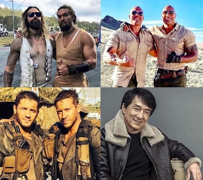 Actors and their stunt doubles - Understudy, Stuntman, Jackie Chan, Movies, Actors and actresses