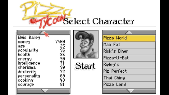 Remembering Old Games: Pizza Tycoon - My, Remembering old games, Games, Retro Games, Retro, GIF, Pizza, Longpost, 