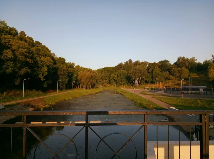 Vitebsk. Morning. Vitba River - My, River, Vitebsk, Republic of Belarus, Morning, The photo