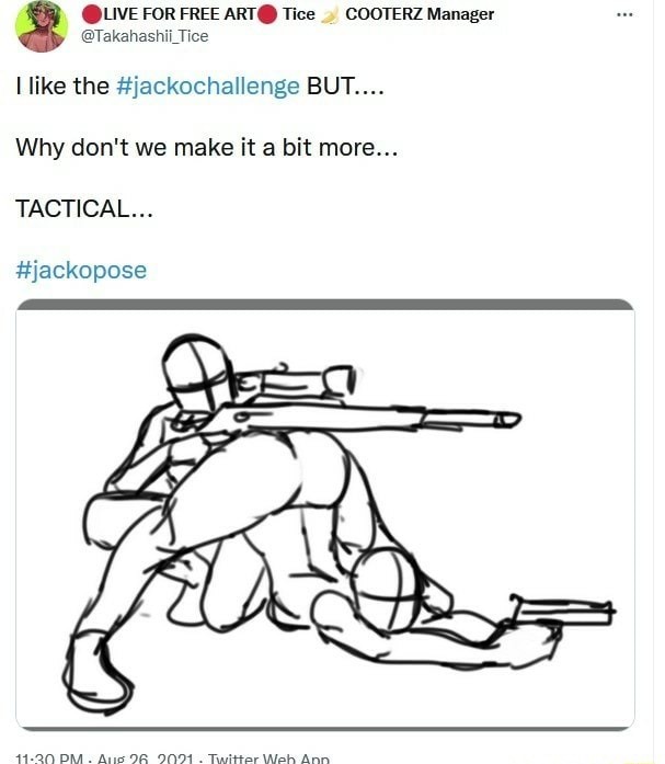 Jackochallenge practical application - Jackochallenge, Shooting, Drawing, Humor