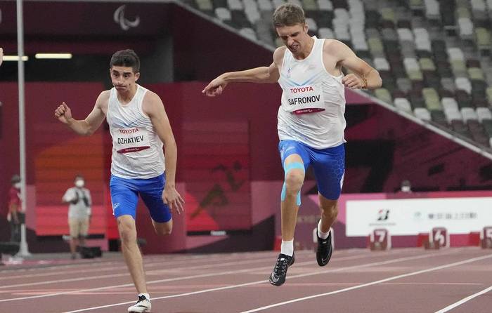 Russian Safronov won gold at the 2020 Paralympics - Paralympics, Olympiad 2020, Russia, Run, Tokyo, World record