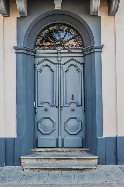 Blue entrance portals from Europe - Architecture, Door, Entrance group, Europe, Longpost