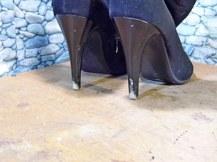 Metal heels: hardened steel for those who have heels fly! - My, Shoe repair, Shoes, Longpost