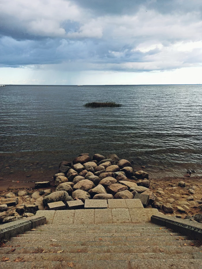 Финский залив - Моё, Финский залив, Санкт-Петербург, Мобильная фотография, Красота природы, Горизонт