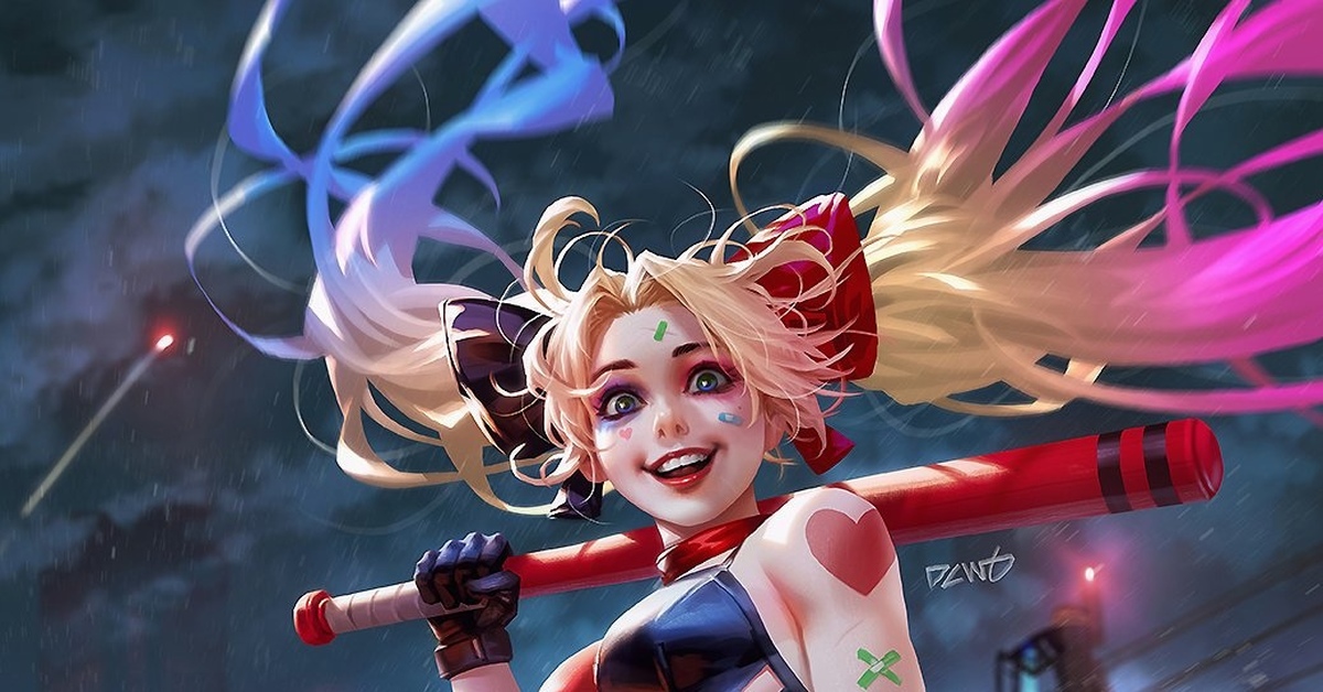 Harley quinn art