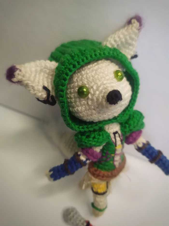 Vulpera of Mini Azeroth - My, World of warcraft, Warcraft, Crochet, Amigurumi, Vulpers, Knitted toys, Longpost