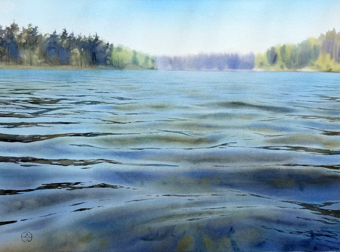 Thank you for the kind comments on my first post here, very nice :) - My, Watercolor, Artist, League of Artists, Painting, Painting, Drawing lessons, Art