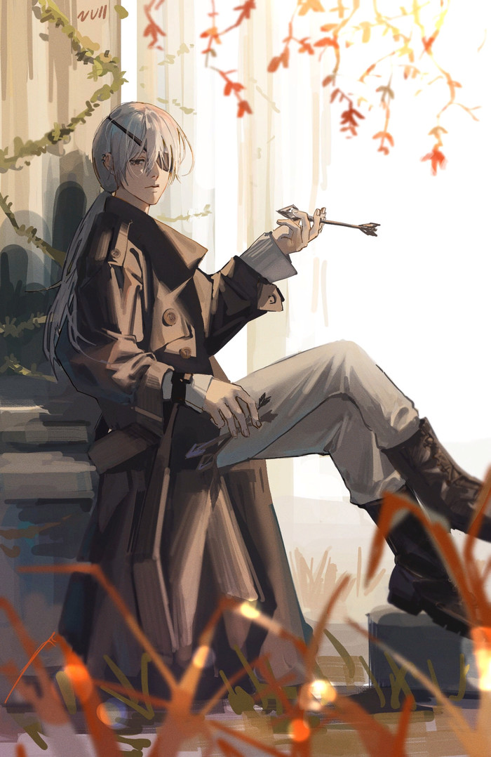 Quanxi Chainsaw Man, Anime Art, , Quanxi