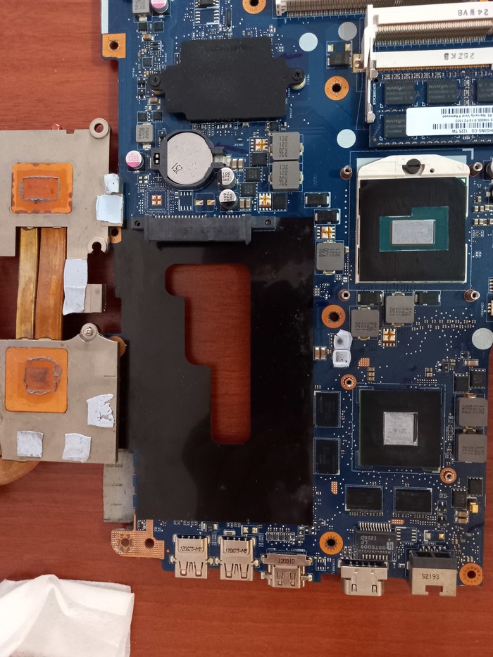 Замена термопасты в ноутбуке