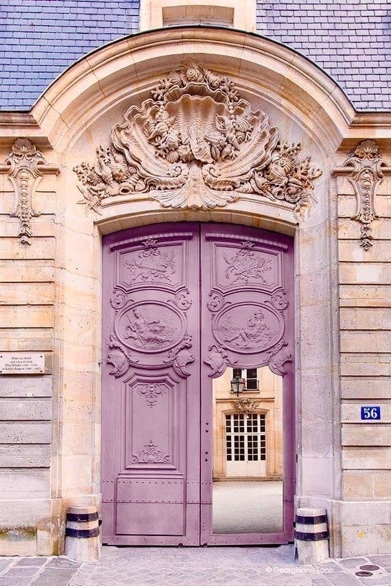 Entrance portals in pink colors from Europe - Architecture, Story, Entrance group, Europe, Longpost