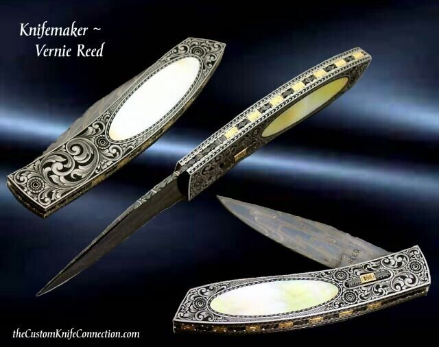 Knives as jewelry by master Vernie Reed - Knife, Art, Master, Decoration, Longpost