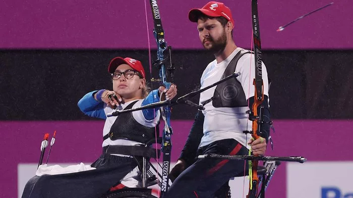 Archers Sidorenko and Smirnov won gold at the Paralympics - Paralympics, Paralympians, Archers, Sport, gold medal