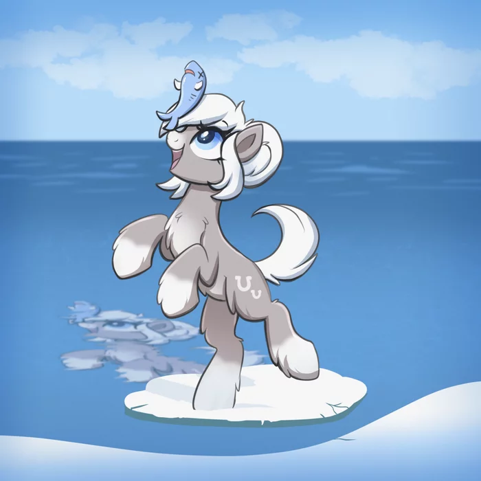 food game - My little pony, Original character, Snow pony