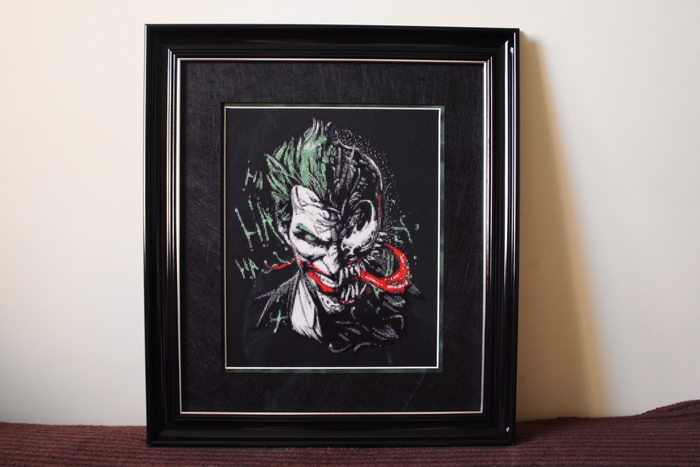 Вышивка крестом joker/ Venom