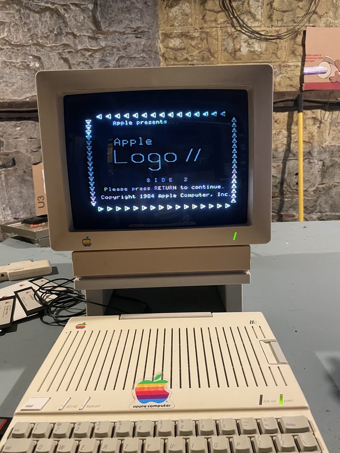 Старый Apple IIc Apple, Винтаж, Компьютер, Ретро, Длиннопост