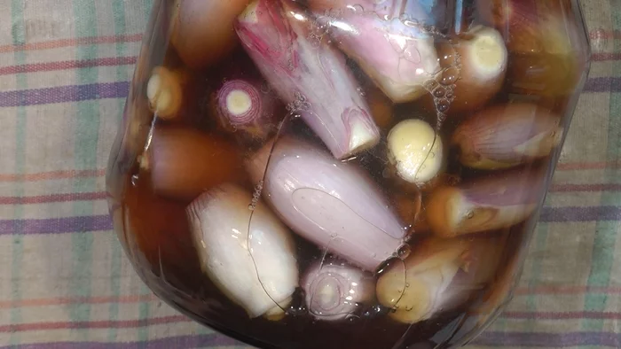 Pickled onion. - My, Recipe, Food, Snack, Onion, Yummy, Shashlik, Marinade, Longpost