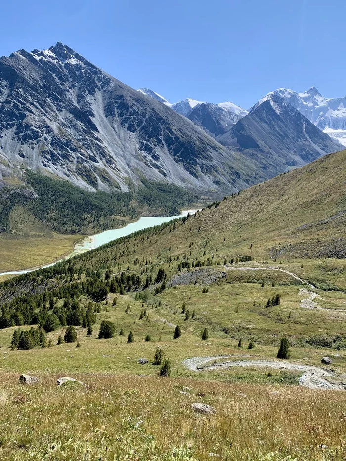 Pass Kara-Turek, road home through Kucherla - My, Akkem, Altai Republic, Katun, Longpost, The photo