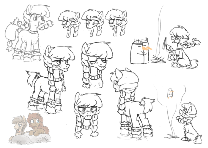 Из жизни снежных пони My Little Pony, Original Character, Snow Pony, Длиннопост