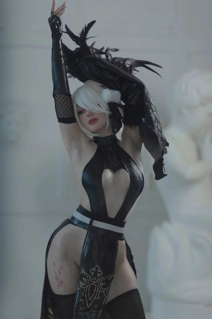 Erotic 2B - NSFW, Cosplay, Games, Neir, Yorha unit No 2 type B, Boobs, Nudity, Erotic