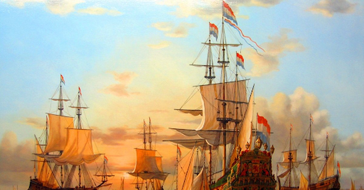 Торговый фрегат. Корабль де Зевен Провинсиен. Де Зевен Провинсиен Фрегат 17 века. Корабль Адмирал де Рюйтер. Голландский Галеон 16 века.