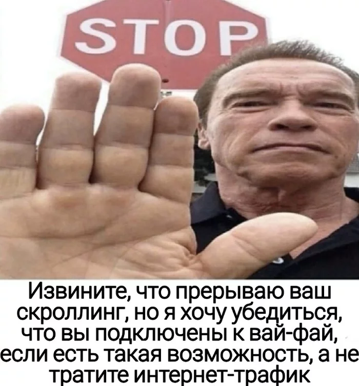 Stop - Arnold Schwarzenegger, Traffic