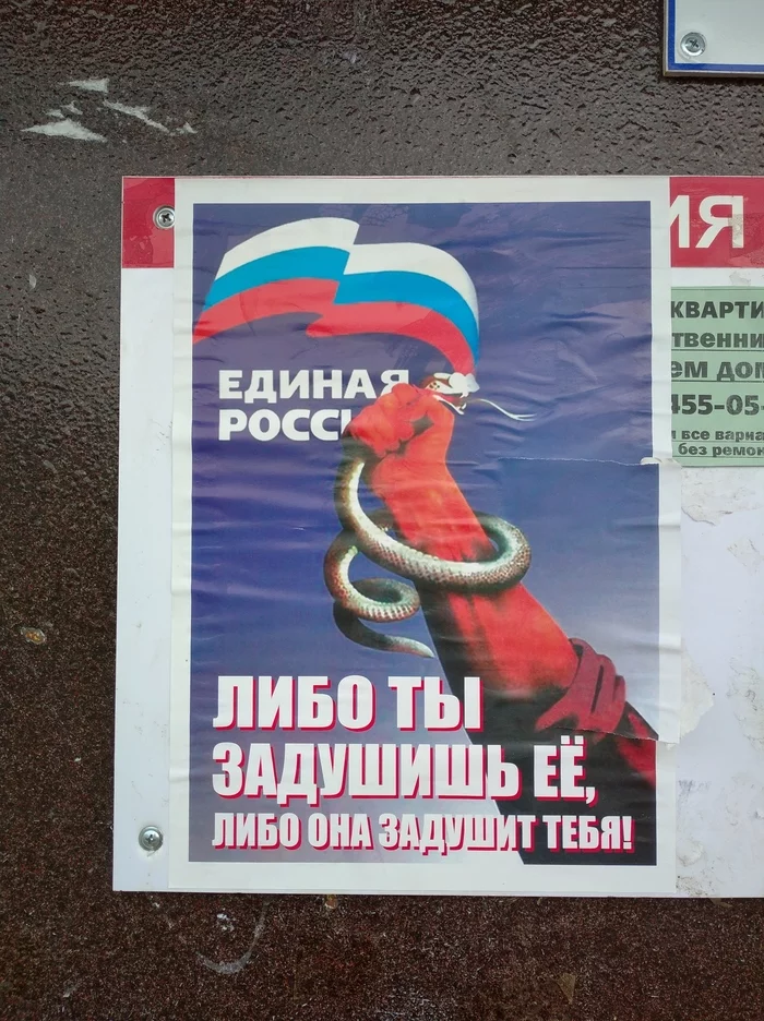 Zia hunting - Politics, United Russia, Snake