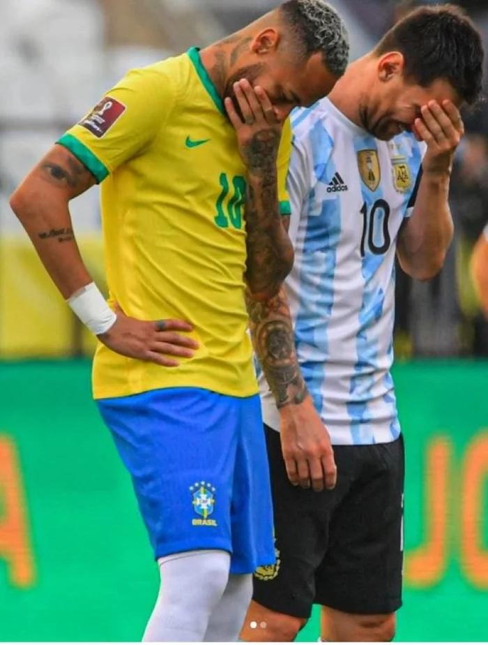 Wild scandal in the match Brazil - Argentina - Football, Lionel Messi, Argentina, Brazil, Scandal, Images, Interesting, Negative, Longpost