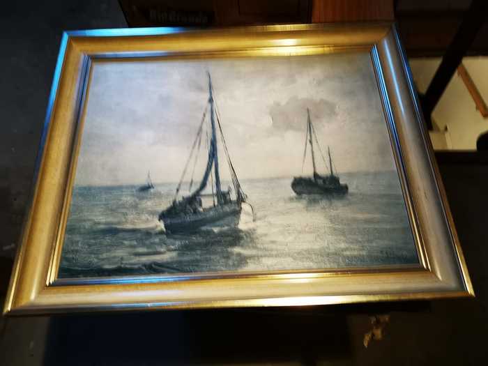 Help identify the author - Oil painting, Art