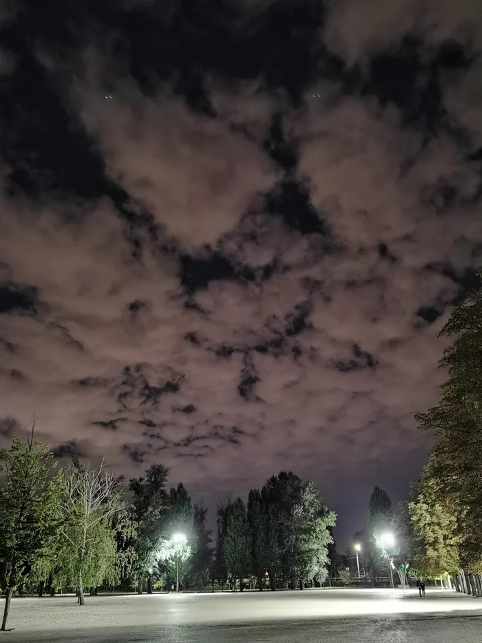 Night sky - My, Mobile photography, Huawei