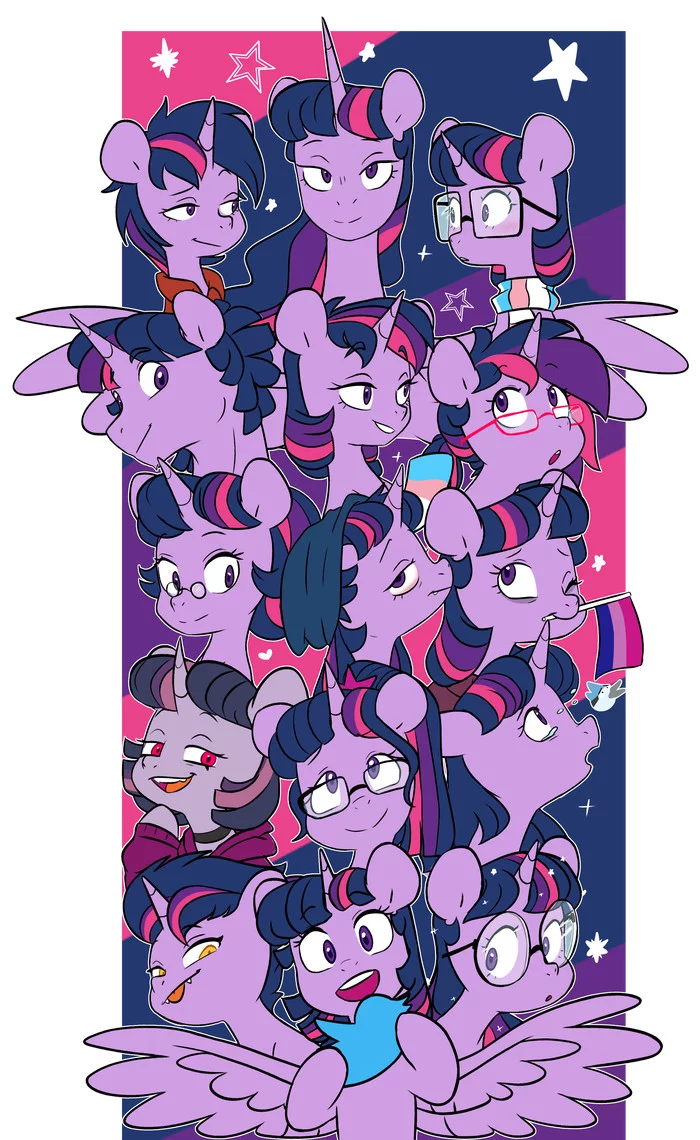 Such a different Twilight - My little pony, PonyArt, Twilight sparkle, Doodle-Mark