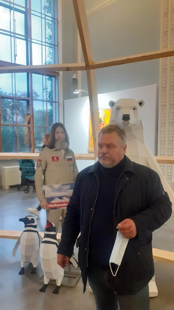 Fedor Konyukhov showed Muscovites a walrus - Fedor konyukhov, Eco-city, Exhibition, Video, Longpost