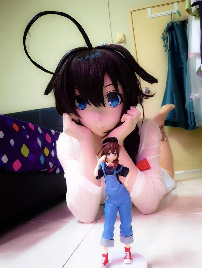 Two figurines - Anime, Cosplay, Kigurumi, Animegao