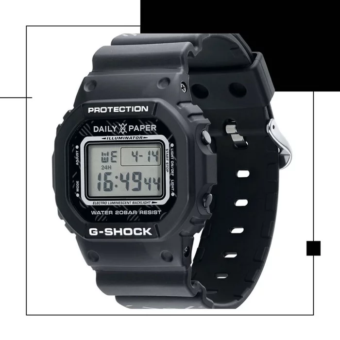 First Daily Paper x G-SHOCK Collaboration - Clock, Wrist Watch, New items, news, Collab