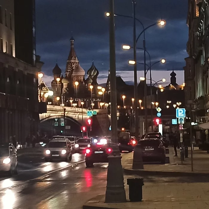 Москва. Осень. Импрессионизм - Моё, Москва, Осень, Фотография, Импрессионизм