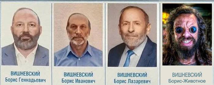 The topic of Vishnevsky's twins has not been disclosed. Boris the Animal - My, Boris Vishnevsky, Elections, Doubles, Violation, Negative, Politics, Repeat, Boris Animal